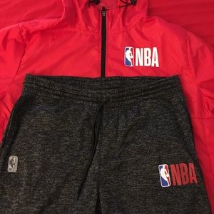 NBA outfit both jacket and pants Large only worn once